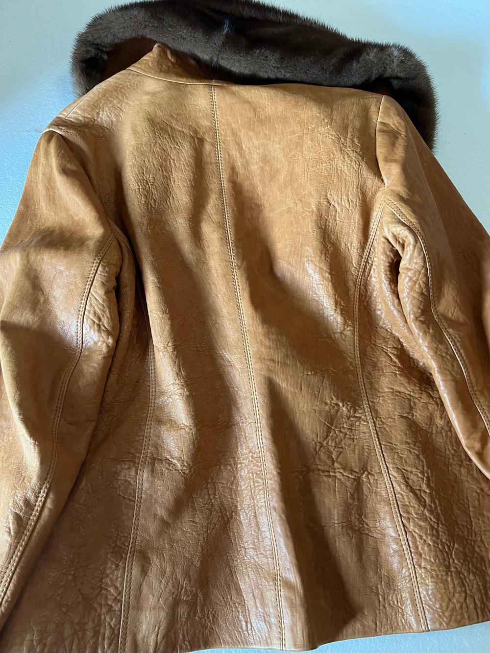 Benedetta Novi Leather Jacket size 48 (M/L) Excellent condition - Picture 3 of 16